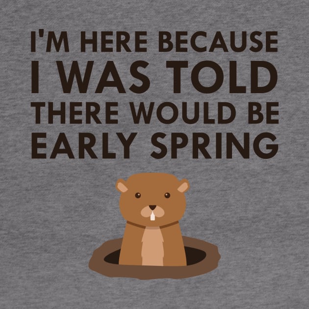 I Was Told There Would Be Early Spring Groundhog Day 2018 by FlashMac